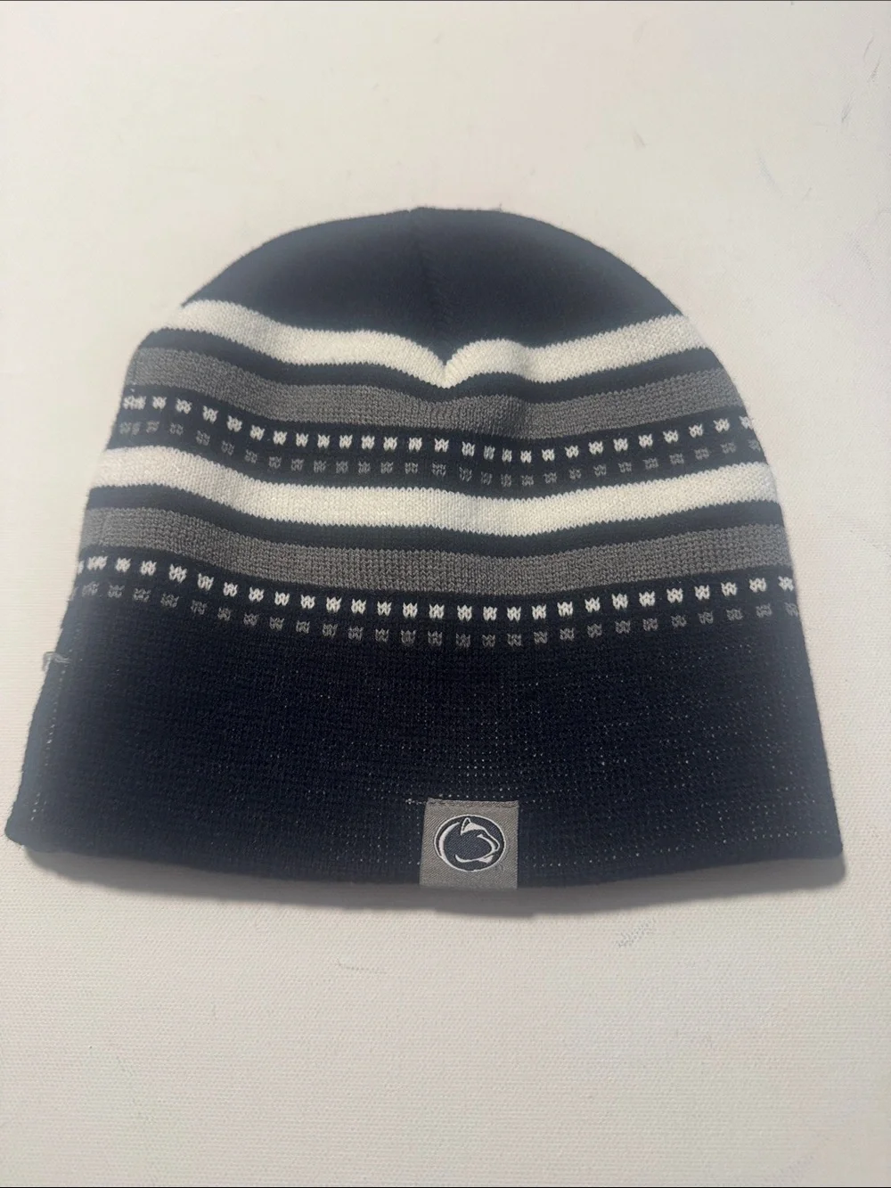 Penn State Beanie Mens Navy
